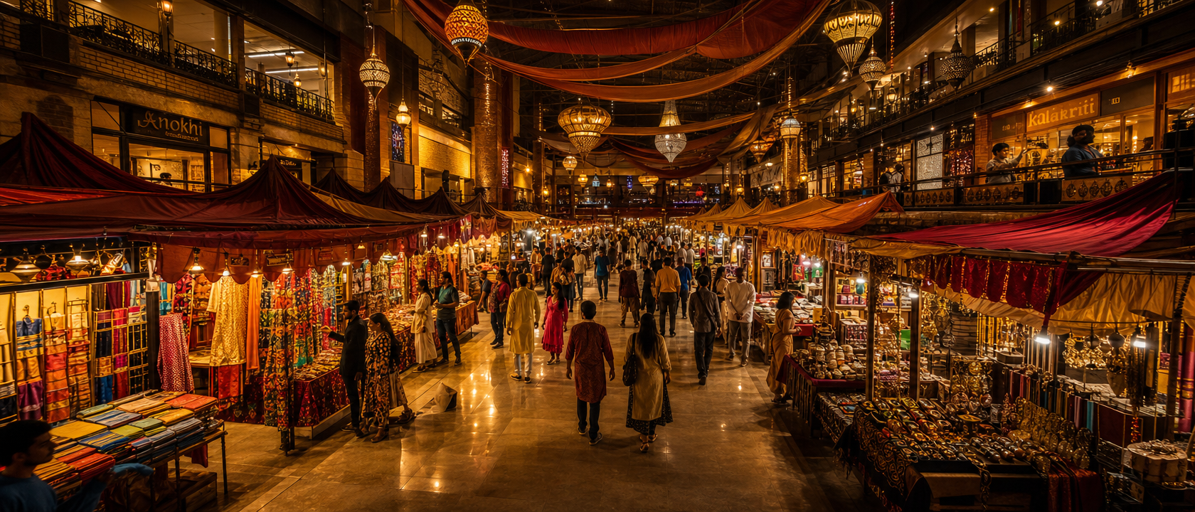 Bombay Bazaar Interior